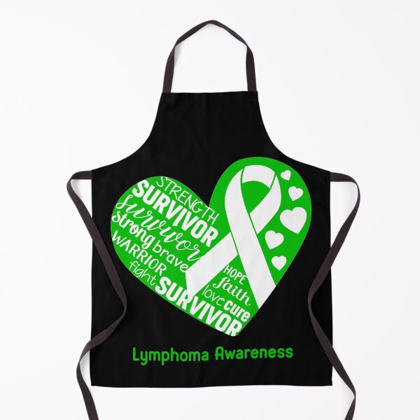 Item preview, Lymphoma Heart Support Lymphoma Warrior Fighting designed and sold by GennieShop.