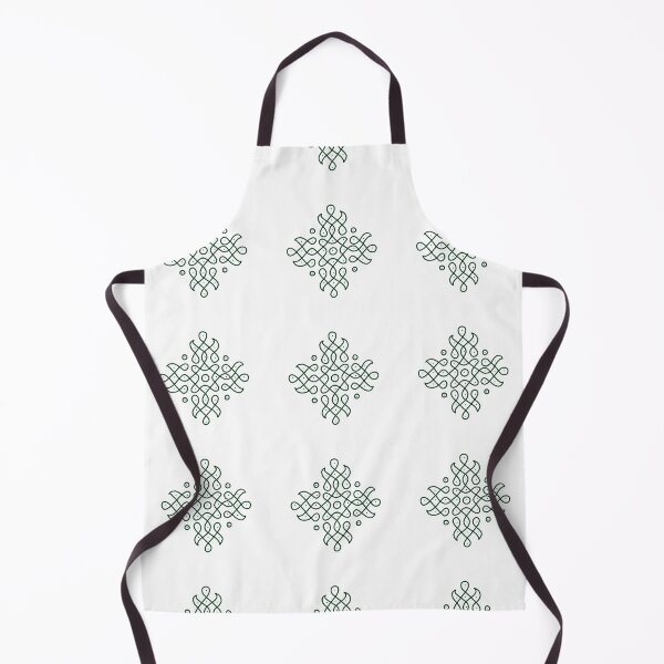 Item preview, Dot Kolam, Green transparent Kolam, Muggu, rangoli designed and sold by HariniArts.