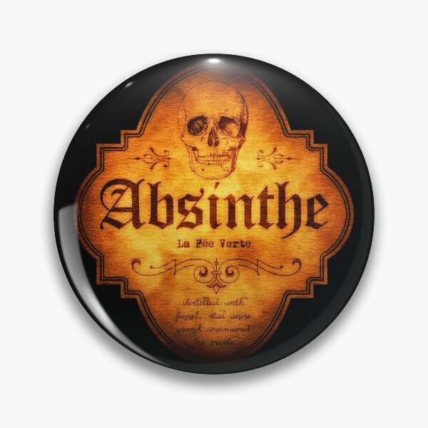 Item preview, Absinthe La Fee Verte designed and sold by SewnMemories.