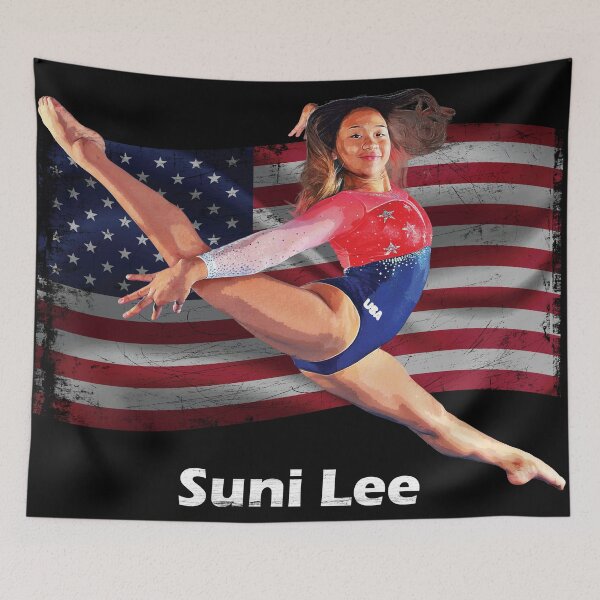 Item preview, Suni Lee USA gymnastics team designed and sold by almeapparel.