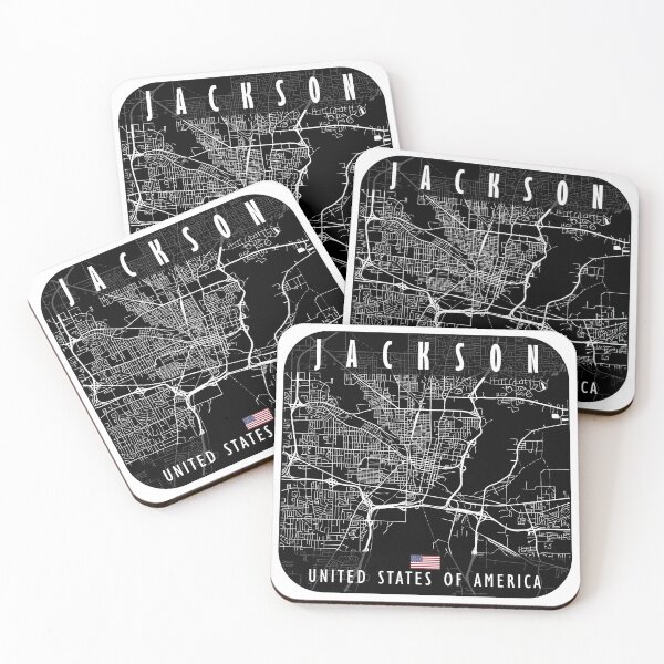 Item preview, MAPA DE JACKSON EE. UU. designed and sold by hatimelhag.