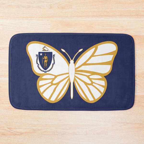 Item preview, State of Massachusetts Flag Butterfly designed and sold by Gsallicat.