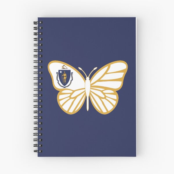 Item preview, State of Massachusetts Flag Butterfly designed and sold by Gsallicat.