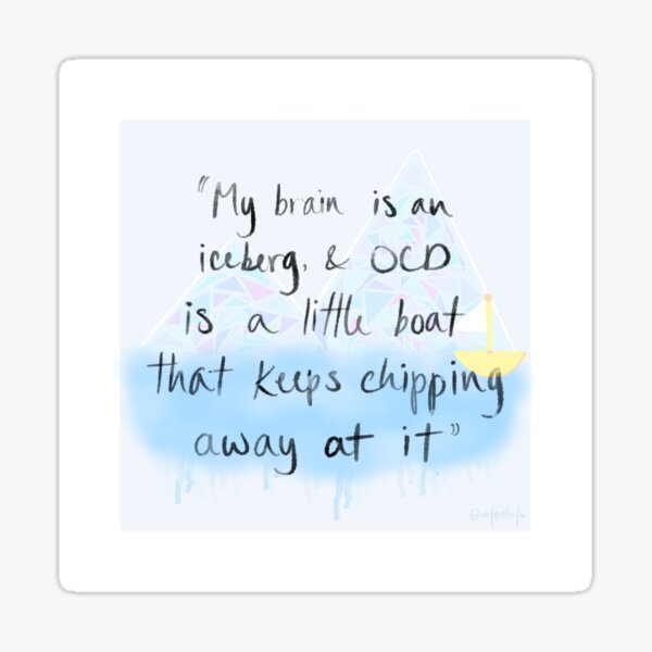Item preview, OCD Saying by iartquelquefois  designed and sold by iartquelquefois.