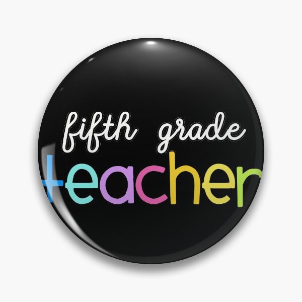 Item preview, Fifth Grade Teacher Bright Rainbow - Funny Back To School  designed and sold by kimart18.