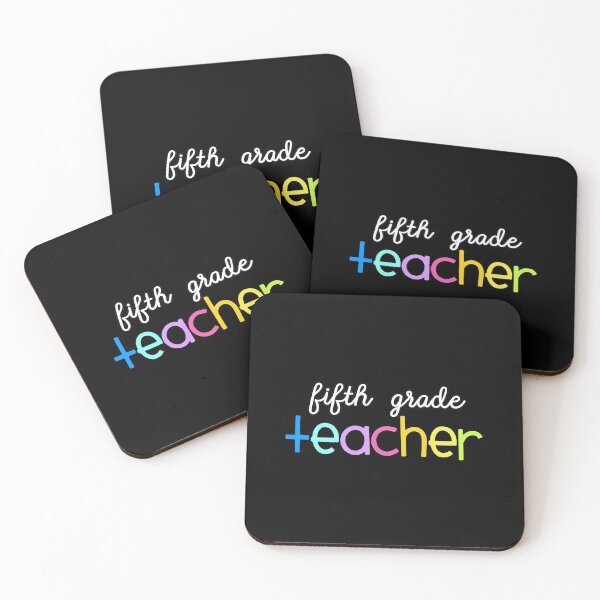 Item preview, Fifth Grade Teacher Bright Rainbow - Funny Back To School  designed and sold by kimart18.
