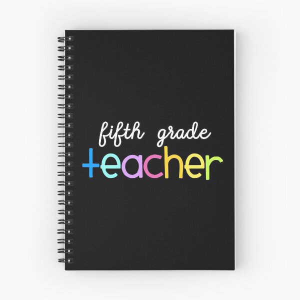 Item preview, Fifth Grade Teacher Bright Rainbow - Funny Back To School  designed and sold by kimart18.