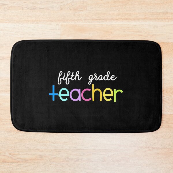 Item preview, Fifth Grade Teacher Bright Rainbow - Funny Back To School  designed and sold by kimart18.