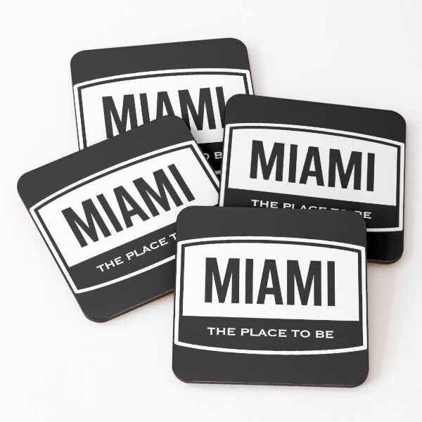 Item preview, Miami | The Place To Be  designed and sold by FriendsList.