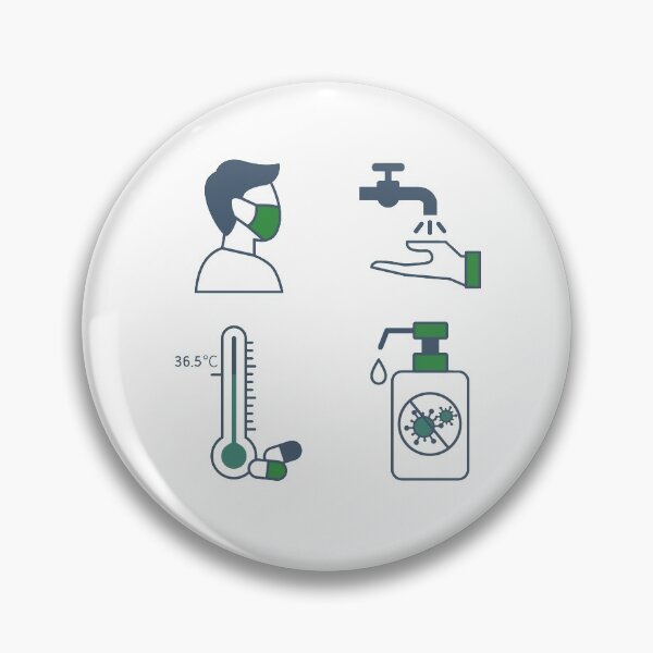 Item preview, pidemic disinfection icon ( covid 19/corona virus ) designed and sold by RKWstudio.