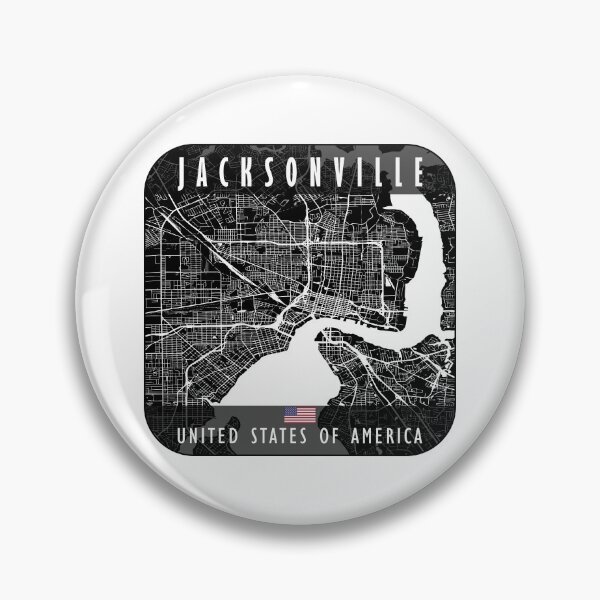 Item preview, JACKSONVILLE MAP USA designed and sold by hatimelhag.