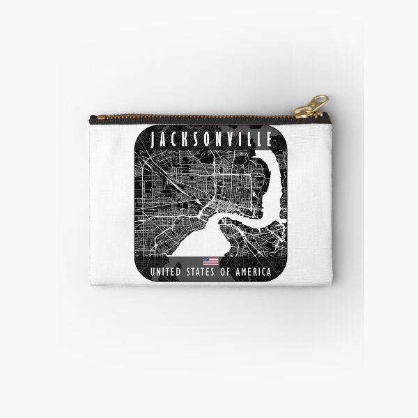Item preview, JACKSONVILLE MAP USA designed and sold by hatimelhag.