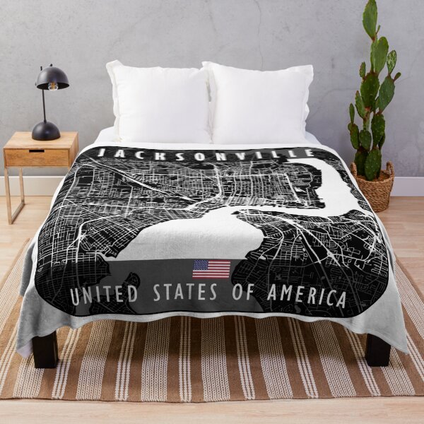Item preview, JACKSONVILLE MAP USA designed and sold by hatimelhag.