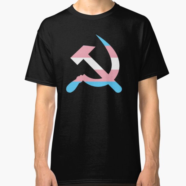 Trans Pride Hammer and Sickle Classic T-Shirt