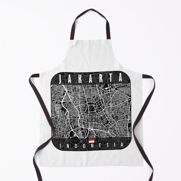 Item preview, JAKARTA MAP INDONESIA designed and sold by hatimelhag.