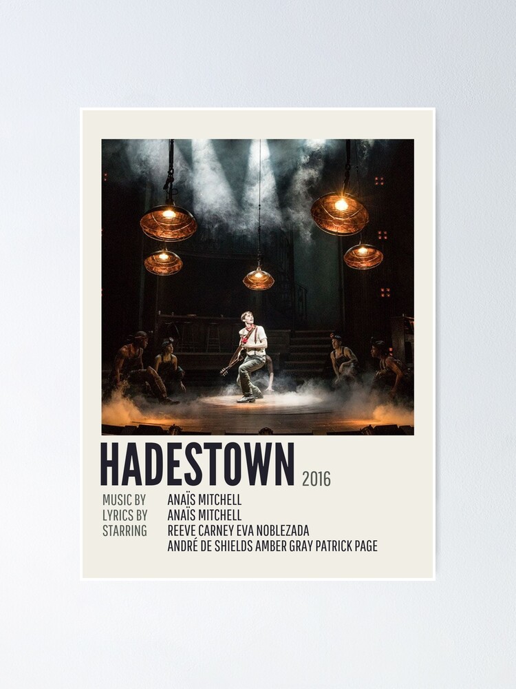 "hadestown " Poster For Sale By Therookiestore | Redbubble