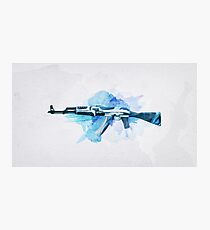 CS:GO AK-47 Vulcan Photographic Print