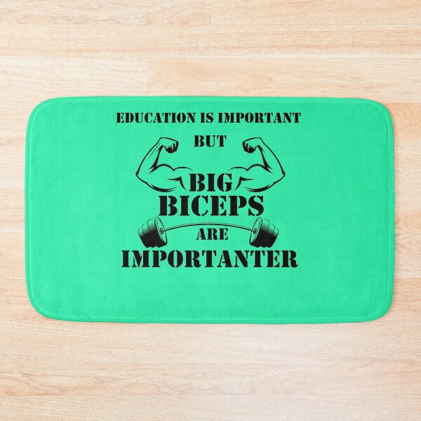 Item preview, Education Is Important But Biceps Are Importanter designed and sold by YSNbr.