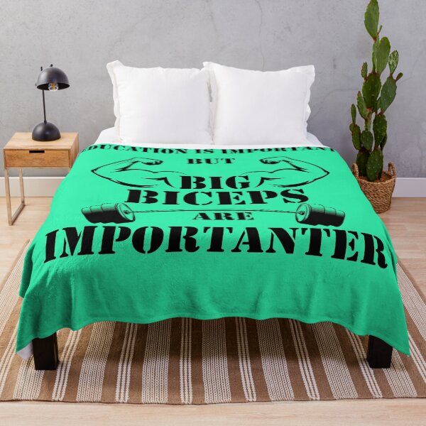 Item preview, Education Is Important But Biceps Are Importanter designed and sold by YSNbr.