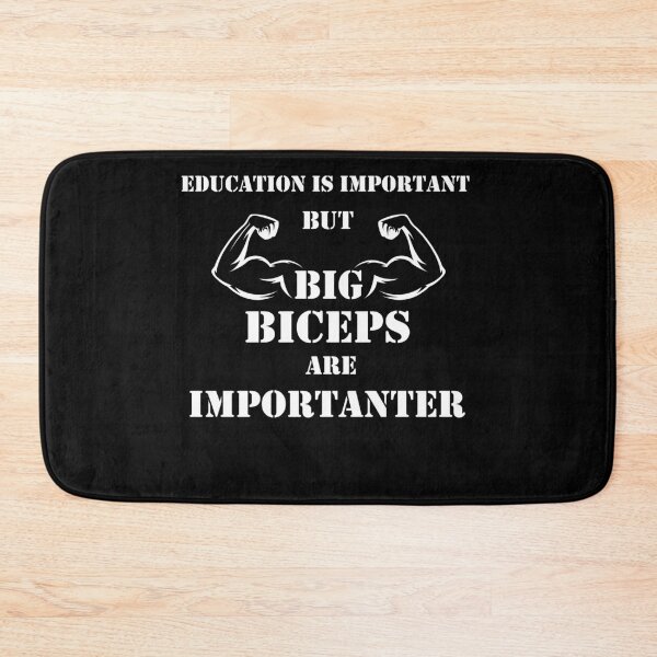 Item preview, Education Is Important But Biceps Are Importanter designed and sold by YSNbr.