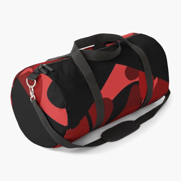 Item preview, Camouflage Hexagon - Red with Black Background designed and sold by T-RAZR.