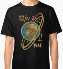 CCCP Yuri Gagarin 12-4-1961 Classic T-Shirt