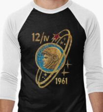 CCCP Yuri Gagarin 12-4-1961 Baseballshirt für Männer