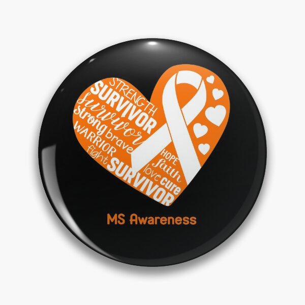 Item preview, MS Heart Support MS Warrior Fighting designed and sold by GennieShop.