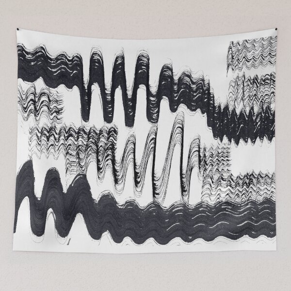 Item preview, ink explorations (138) - abstract black india ink painting designed and sold by expl-rations.