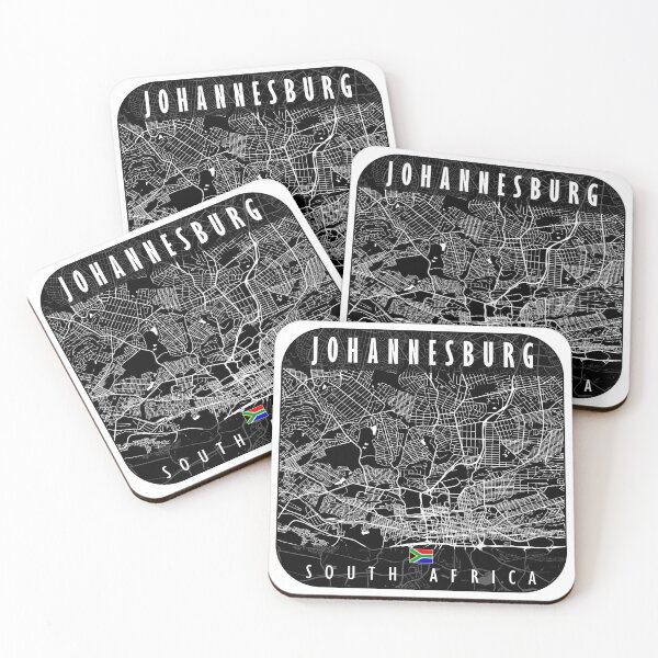 Item preview, JOHANNESBURG MAP SOUTH AFRICA designed and sold by hatimelhag.