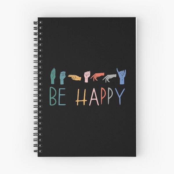 Item preview, Be Happy Hand Sign Language Teachers Interpreter ASL designed and sold by kindxinn.