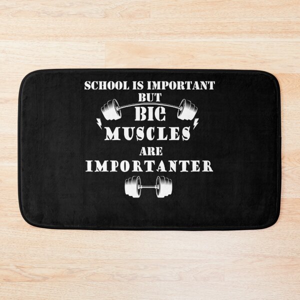 Item preview, School Is Important But Biceps Are Importanter designed and sold by YSNbr.