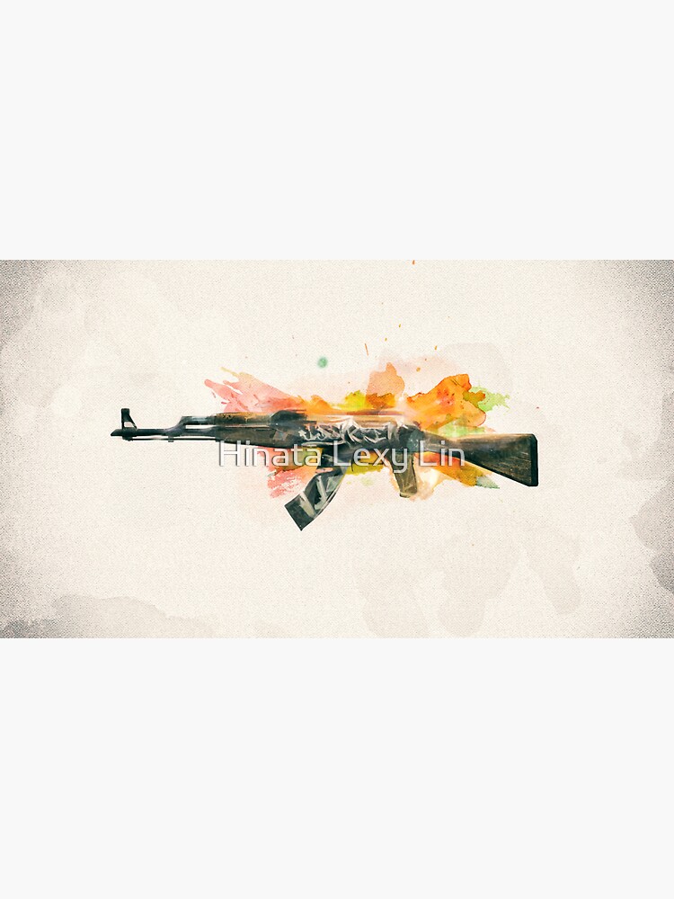 "CSGO AK47 Wasteland Rebel" Sticker for Sale by LexyLady Redbubble