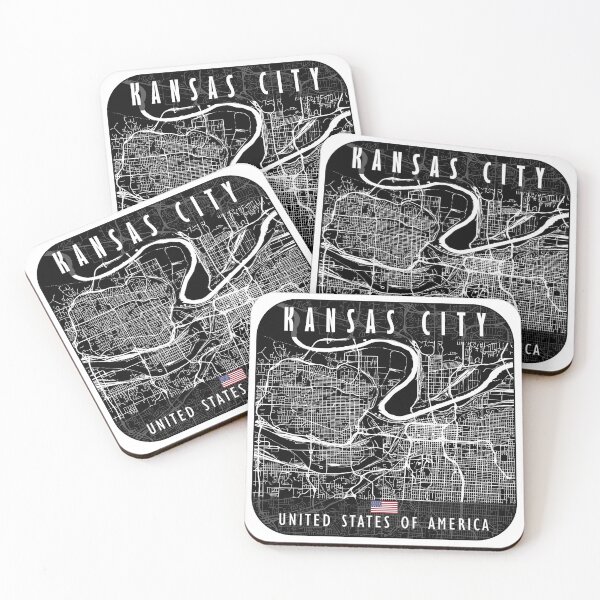 Item preview, KANSAS CITY MAP USA designed and sold by hatimelhag.