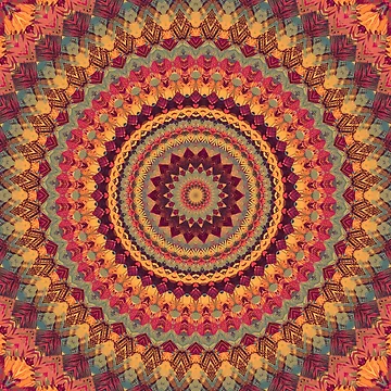 Artwork thumbnail, Mandala 129 by Mandala Of Life