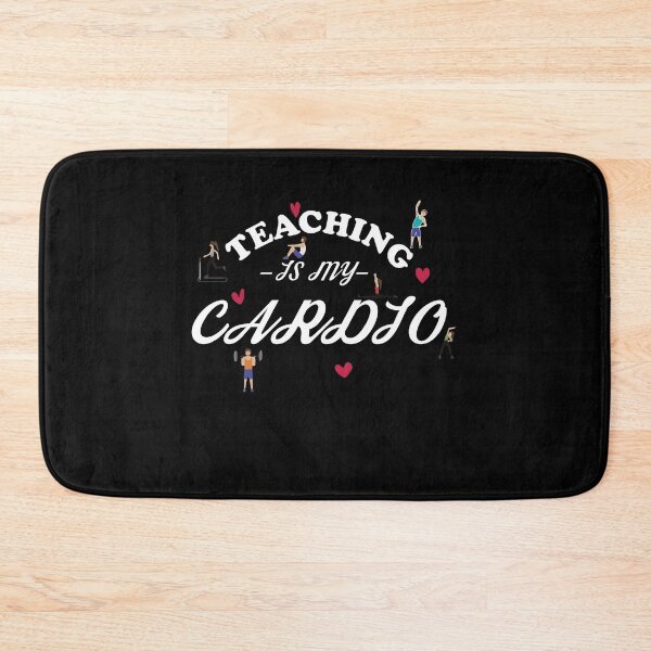 Item preview,  teaching is my cardio masks- designed and sold by seriesxanime.