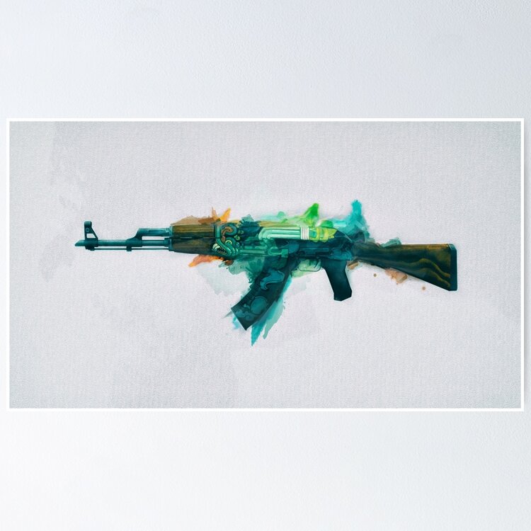 Ak 47 Gun Colourful Animation Wallpaper Download