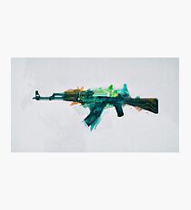CS:GO AK-47 Fire Serpent Photographic Print