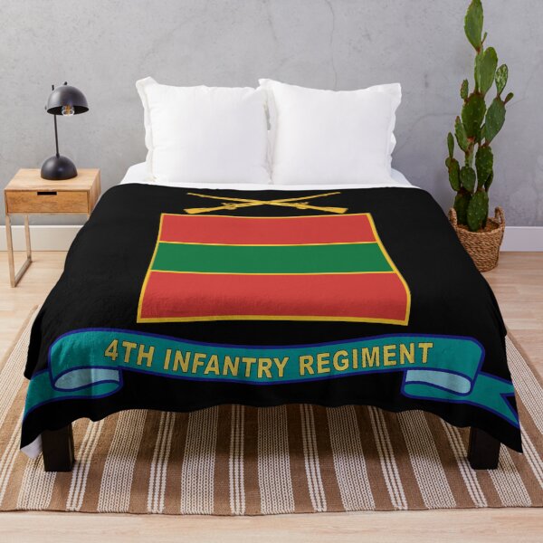Item preview, Army - 4th Infantry Regiment - w Br - Ribbon designed and sold by Military Insignia Products.
