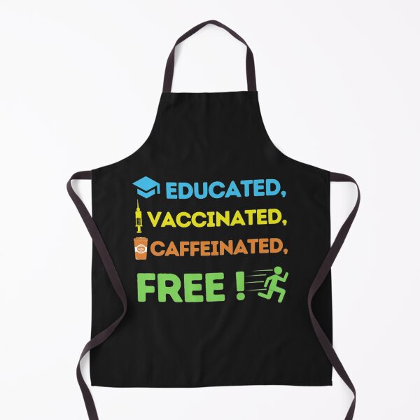 Item preview, Awesome Vaccinated Caffeinted Dedicated Teacher designed and sold by StarcyWol.