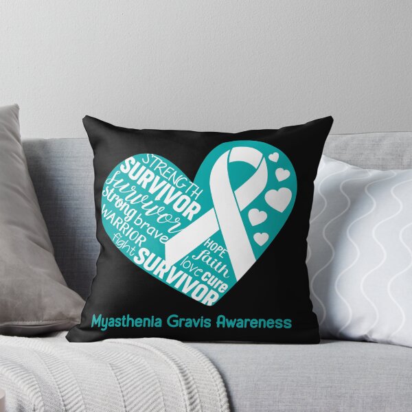Item preview, Myasthenia Gravis Heart Support Myasthenia Gravis Warrior Fighting designed and sold by GennieShop.