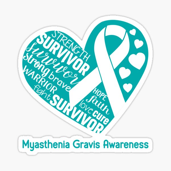 Item preview, Myasthenia Gravis Heart Support Myasthenia Gravis Warrior Fighting designed and sold by GennieShop.