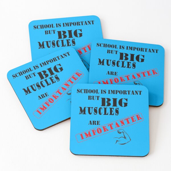 Item preview, School Is Important But Muscles Are Importanter designed and sold by YSNbr.