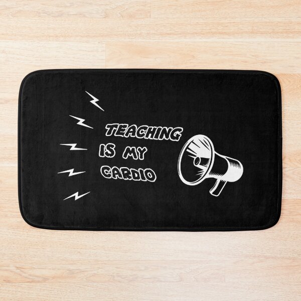 Item preview,  teaching is my cardio masks- designed and sold by seriesxanime.