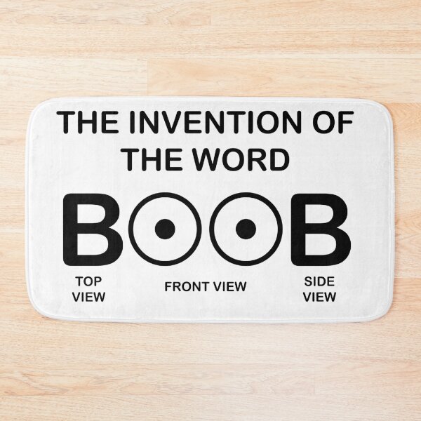 Item preview, THE INVENTION OF THE WORD BOOB designed and sold by Dobsy.