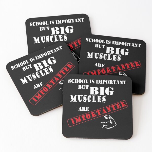 Item preview, School Is Important But Muscles Are Importanter designed and sold by YSNbr.