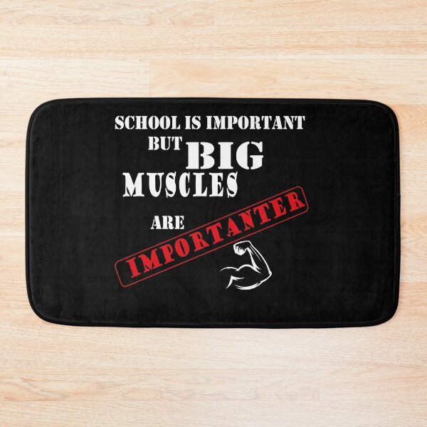 Item preview, School Is Important But Muscles Are Importanter designed and sold by YSNbr.