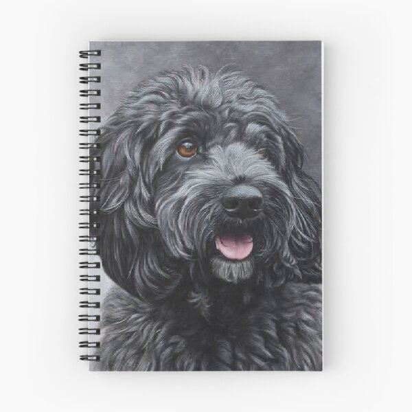 Item preview, Black Doodle Dog art designed and sold by RIAD16.