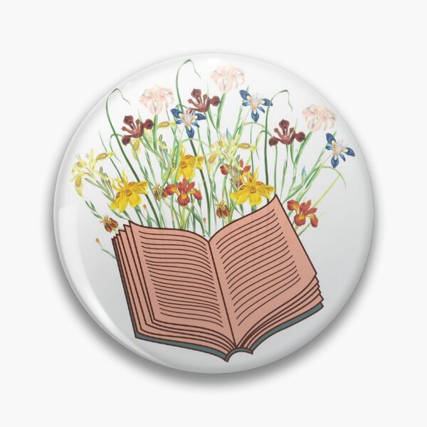 Item preview, Flowers Growing From Book  designed and sold by EmilysDesigns1.