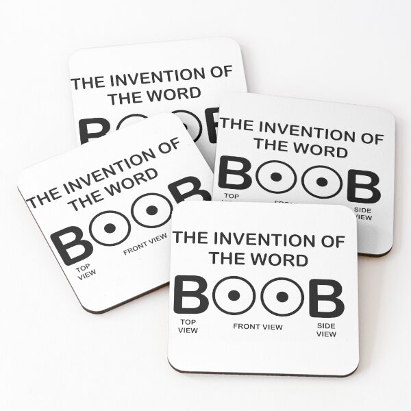 Item preview, THE INVENTION OF THE WORD BOOB designed and sold by Dobsy.